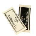 New Innovative Exquisite Organic Cotton Recycle Woven Garment Label Tag For Clothing